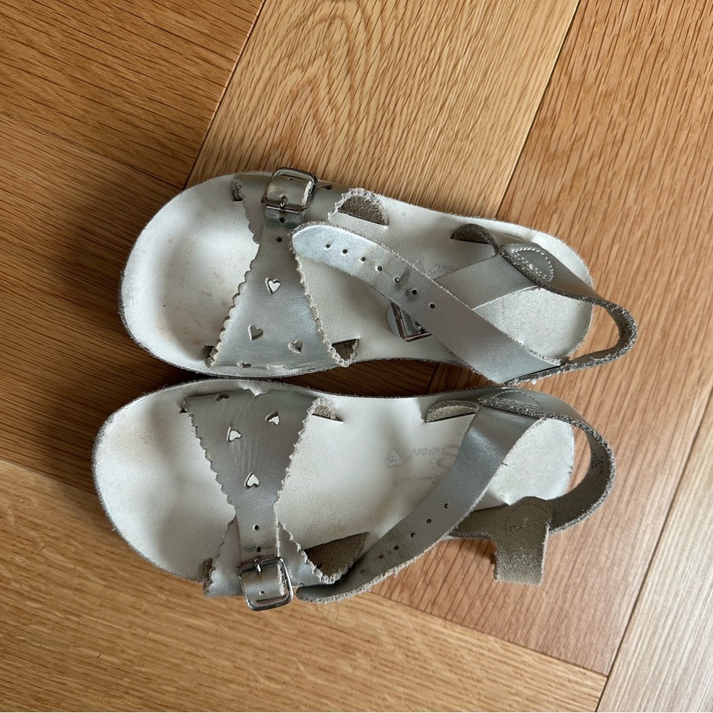 Stylish Kids' Sandals with Heart Accents